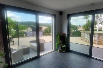 Cottage pour 8 personnes, avec piscine à Saint-Paul-et-Valmalle