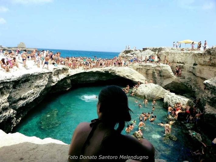 Location de vacances pour 4 personnes, avec jardin et vue, adapté aux familles à Torre Dell'orso