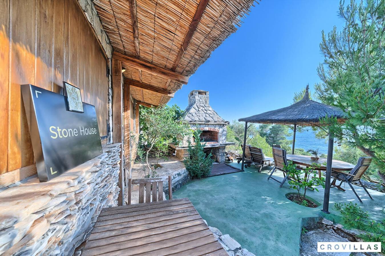 "Casa Stone" on Murter - Crovillas in Tisno, Murter