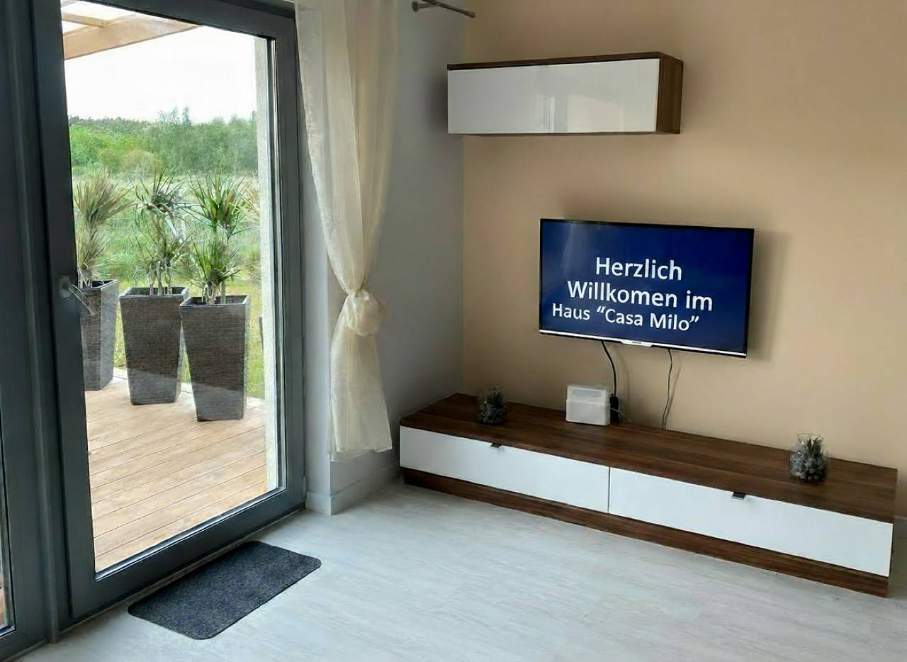 Dom dla 6 osób z taras in Trzęsacz, Powiat gryficki