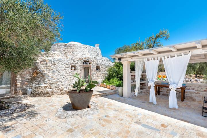 Trullo pour 4 personnes, avec jardin - 1