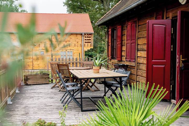 Maison de vacances pour 13 personnes, avec jardin et terrasse