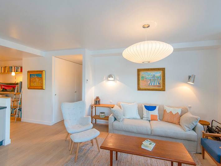 Apartamento entero, Elegante apartamento moderno con vistas al puerto en Sauzon in Sauzon, Côte des Mégalithes