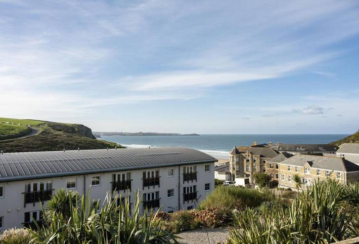 Holiday rental for 4 people, with balcony in Watergate Bay