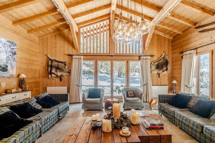 Maison de vacances pour 8 personnes, avec Jacuzzi ainsi que Terrasse et Jardin