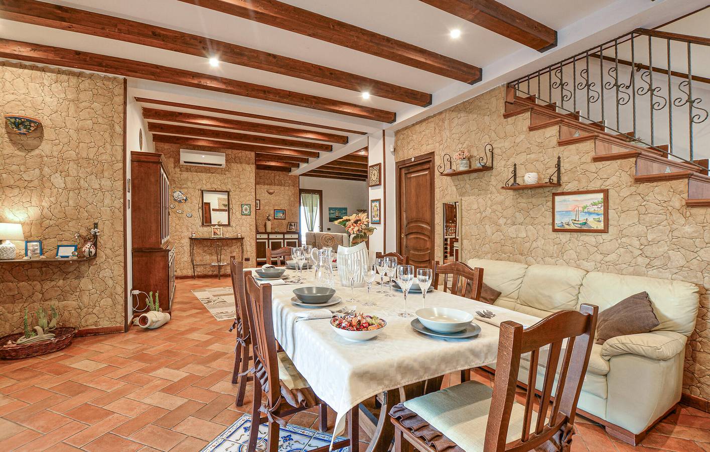 Accogliente appartamento di 150 m²: Piscina, Terrazza, Parcheggio, 1.5km dalla spiaggia in Realmonte, Provincia di Agrigento