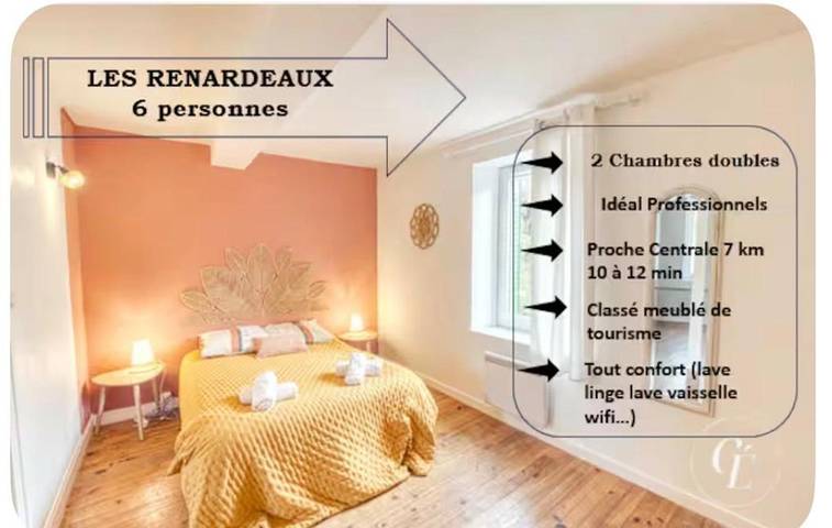 Gîte pour 6 personnes dans Ambutrix