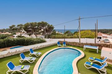 Chalet in Cala en Porter, Municipio de Alaior für 6 