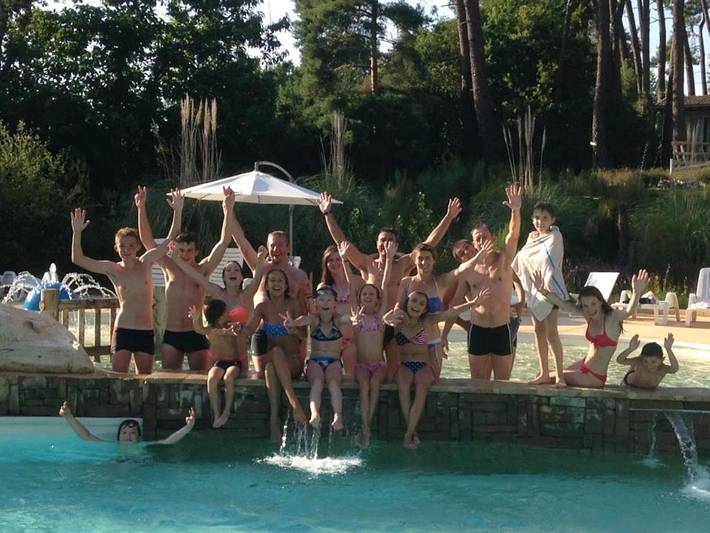 Chalet pour 4 personnes, avec Bassin pour enfant et Piscine