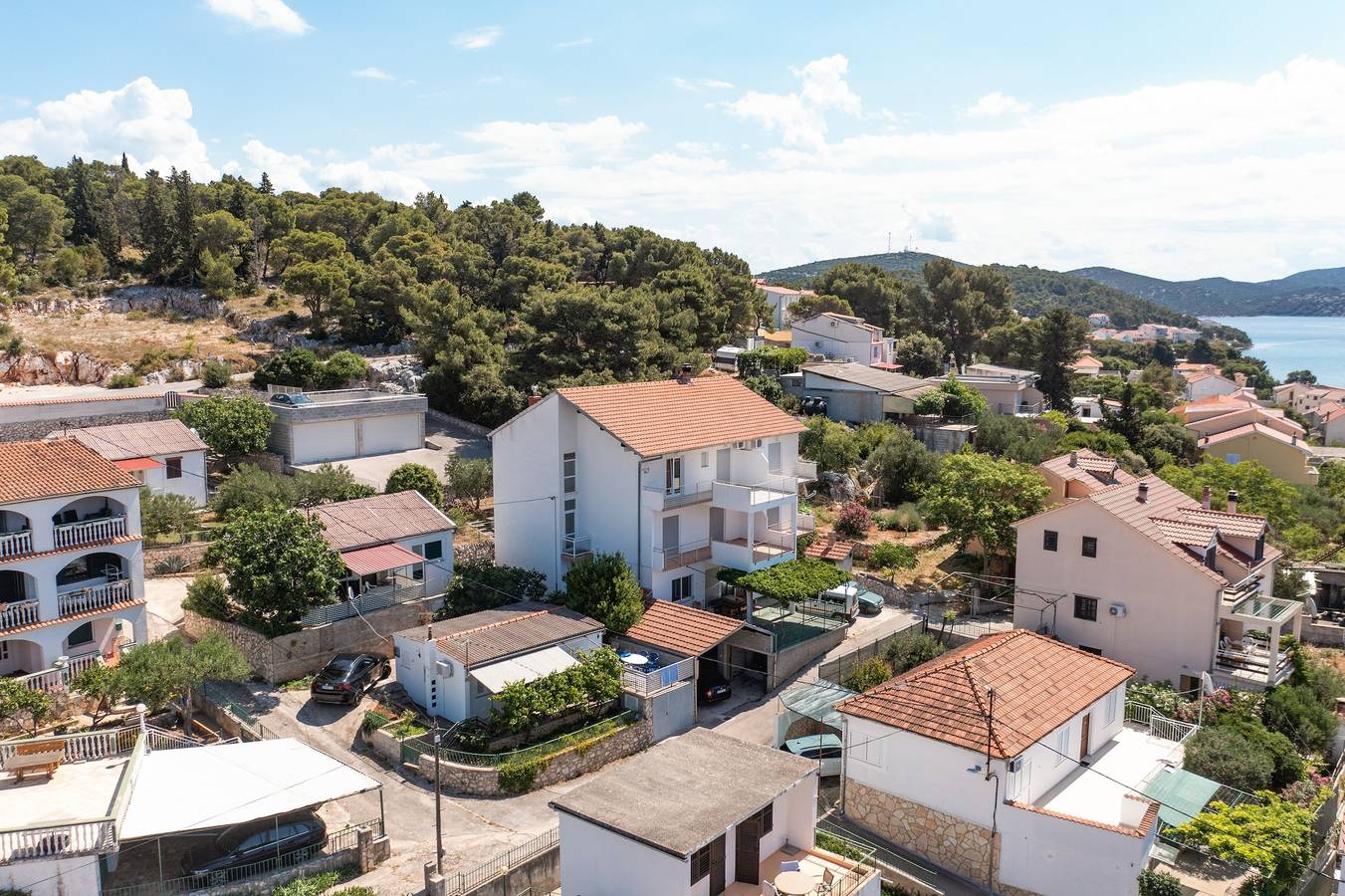 Entire apartment, One bedroom apartment with terrace and sea view Tisno, Murter A-4295-c in Tisno, Dalmatian Mainland