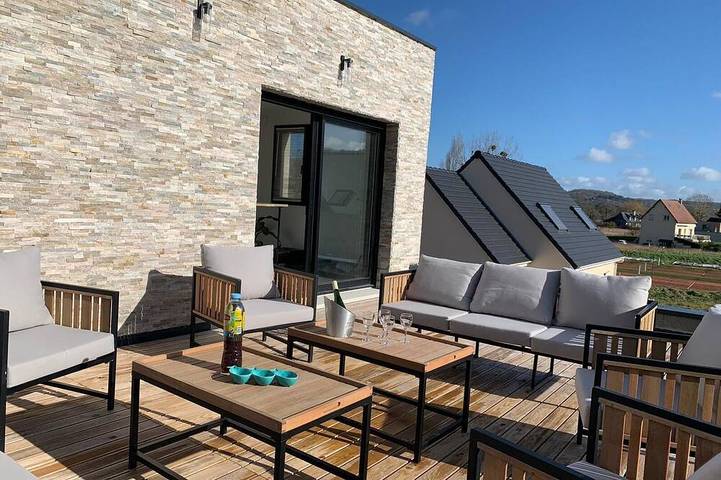 Maison de vacances pour 6 personnes, avec balcon et jardin - 1