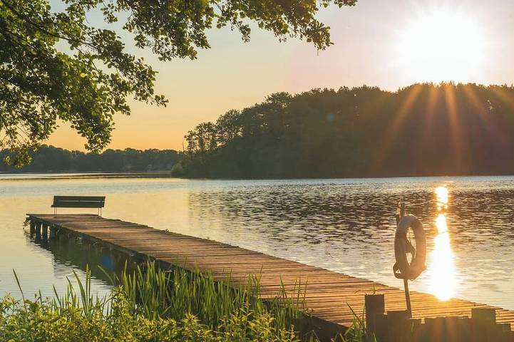 Ferienhaus für 6 Personen, mit Whirlpool und Terrasse sowie Garten und Sauna am Dümmer See (Mecklenburg-Vorpommern)