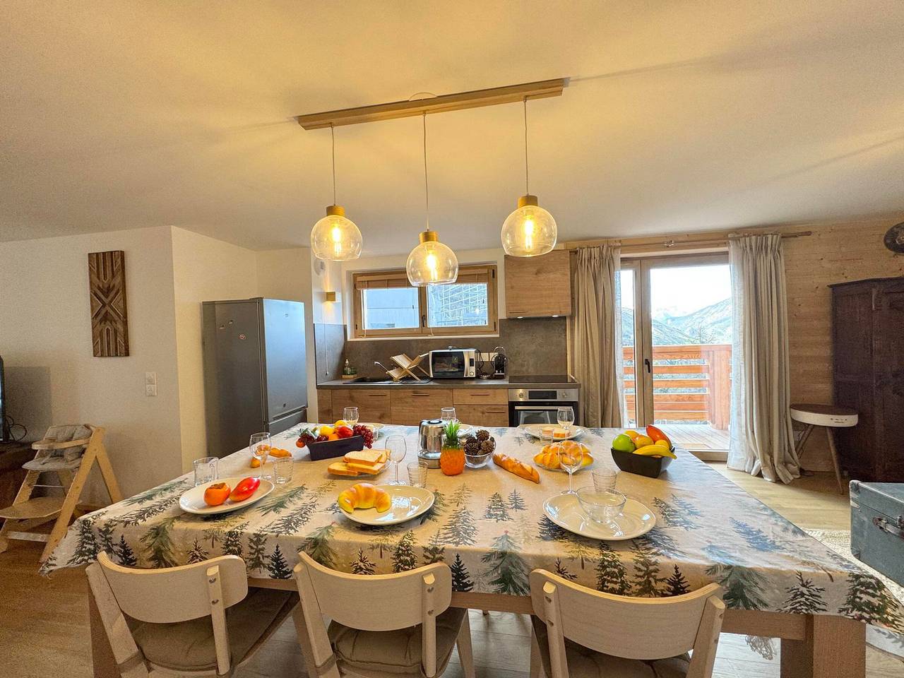 Geheel appartement, Vars - 10 pers, 81sqm, 4 rooms, 3 bedrms in Vars, Briançon en omgeving