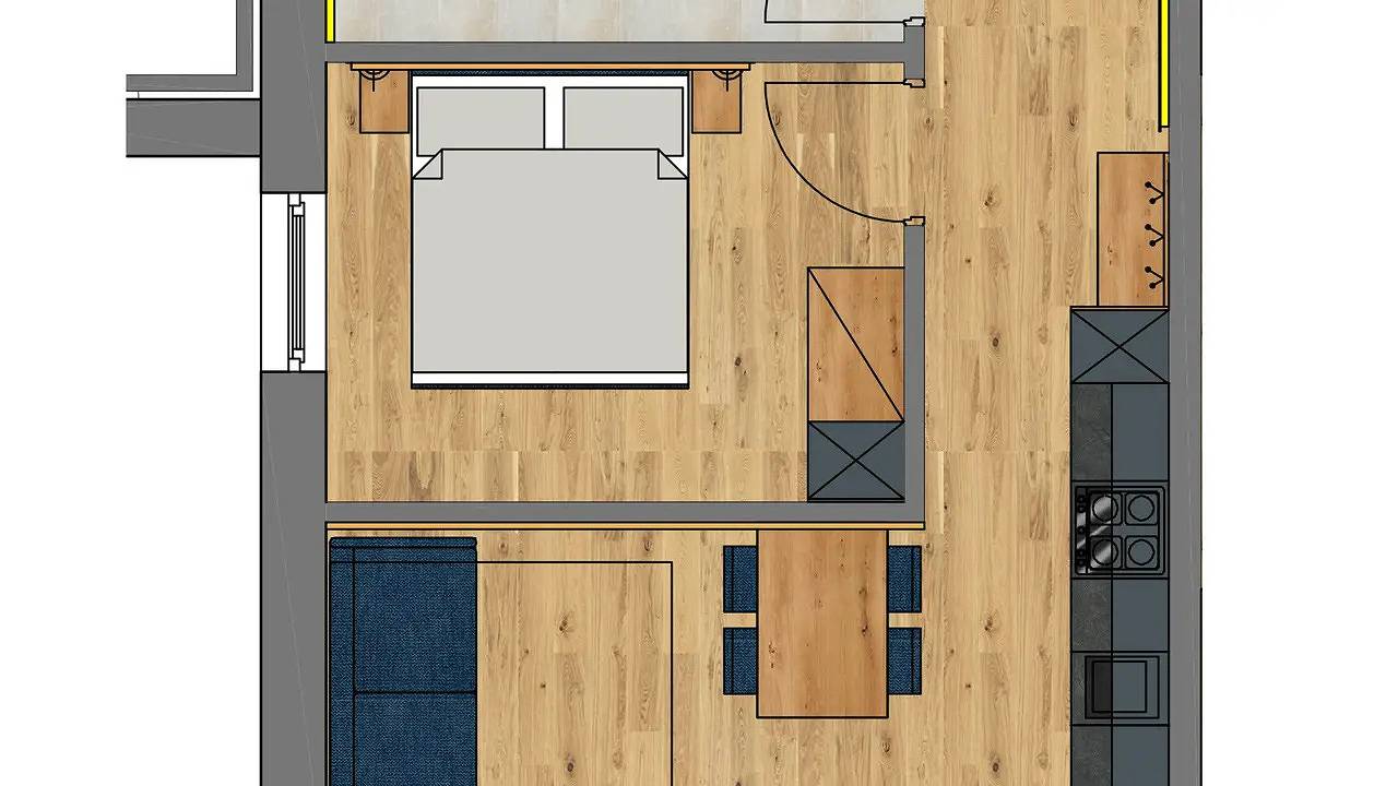 Ganze Ferienwohnung, Ferienwohnung für 4 Personen (34 m²) in Sillian in Sillian, Bezirk Lienz