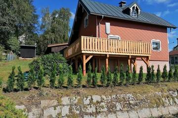 Ferienhaus für 5 Personen, mit Balkon, mit Haustier in Fichtelberg