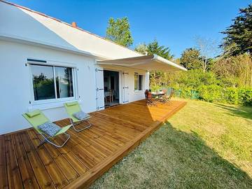 Gîte pour 3 personnes, avec jardin et terrasse à Saint-Jean-de-Monts