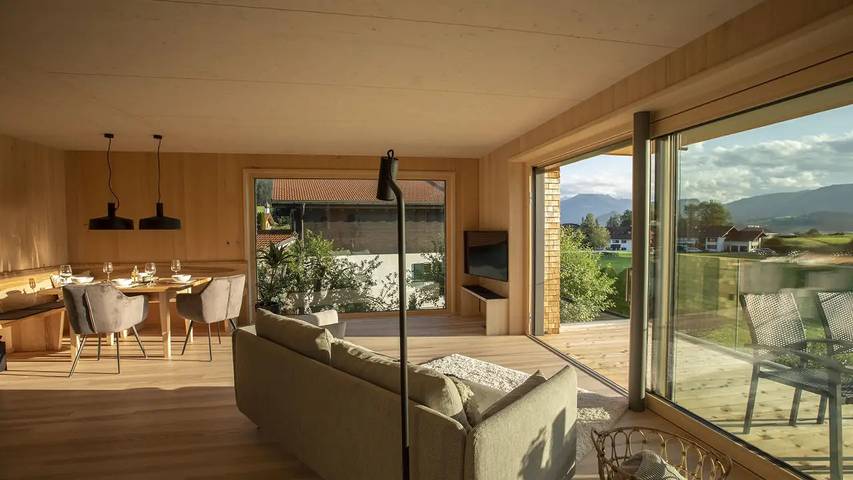 Ferienwohnung für 4 Personen, mit Balkon in Sonthofen - 3