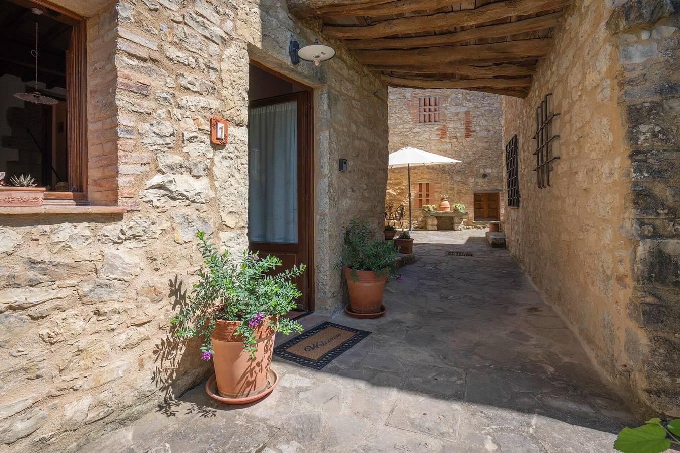Chiara House In Galenda, Chianti, Pool And Nature in Gaiole in Chianti, Chianti
