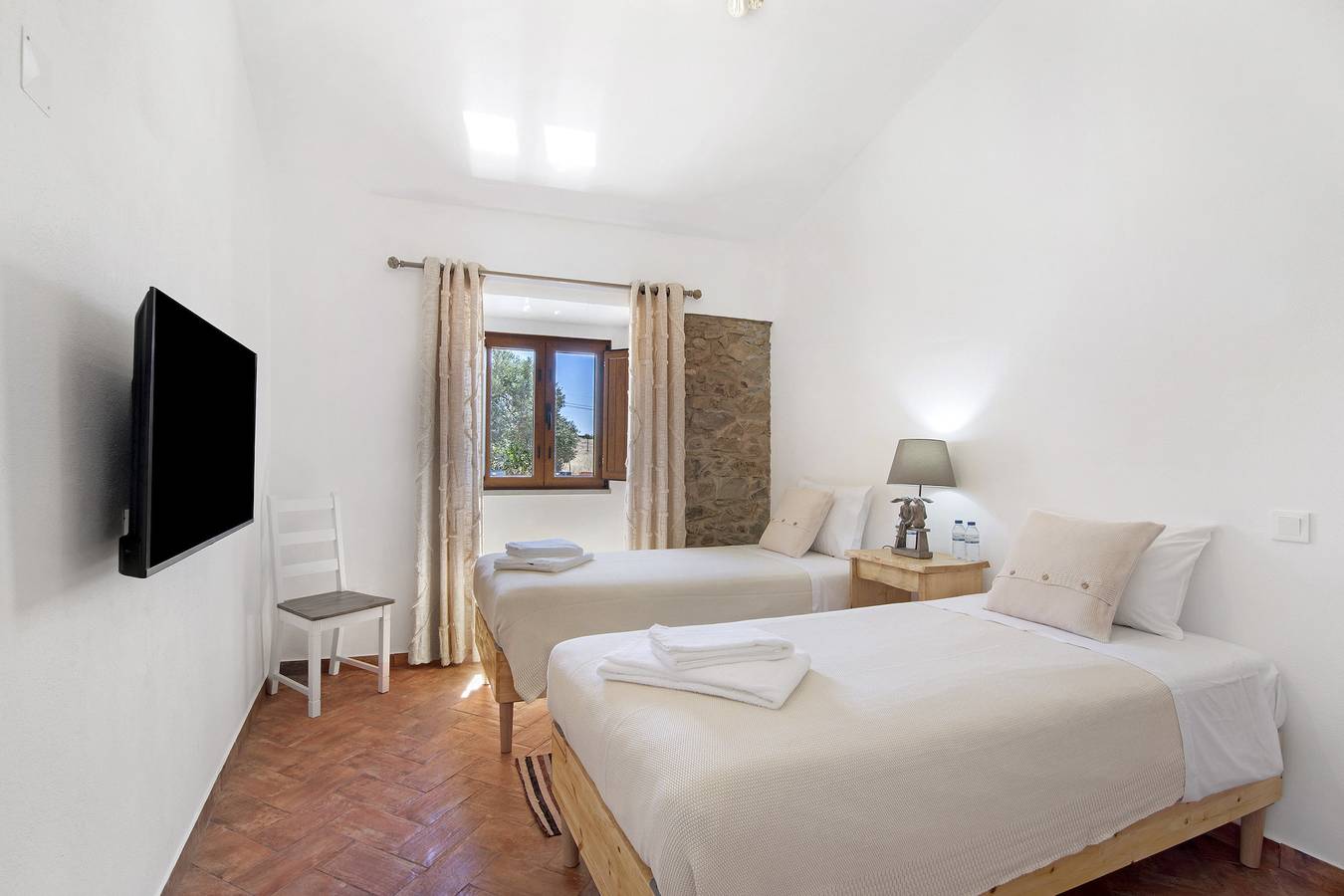 Quarto 'Pequeno' com vista para a montanha, Wi-Fi e ar condicionado in Mértola, Distrito de Beja