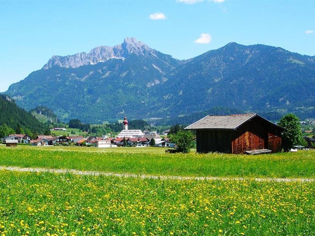 Ganzes Studio, Appartement-Ferienwohnungen - Haus Gebhard - Studio m Balkon 1-2 Pers in Wängle, Außerfern