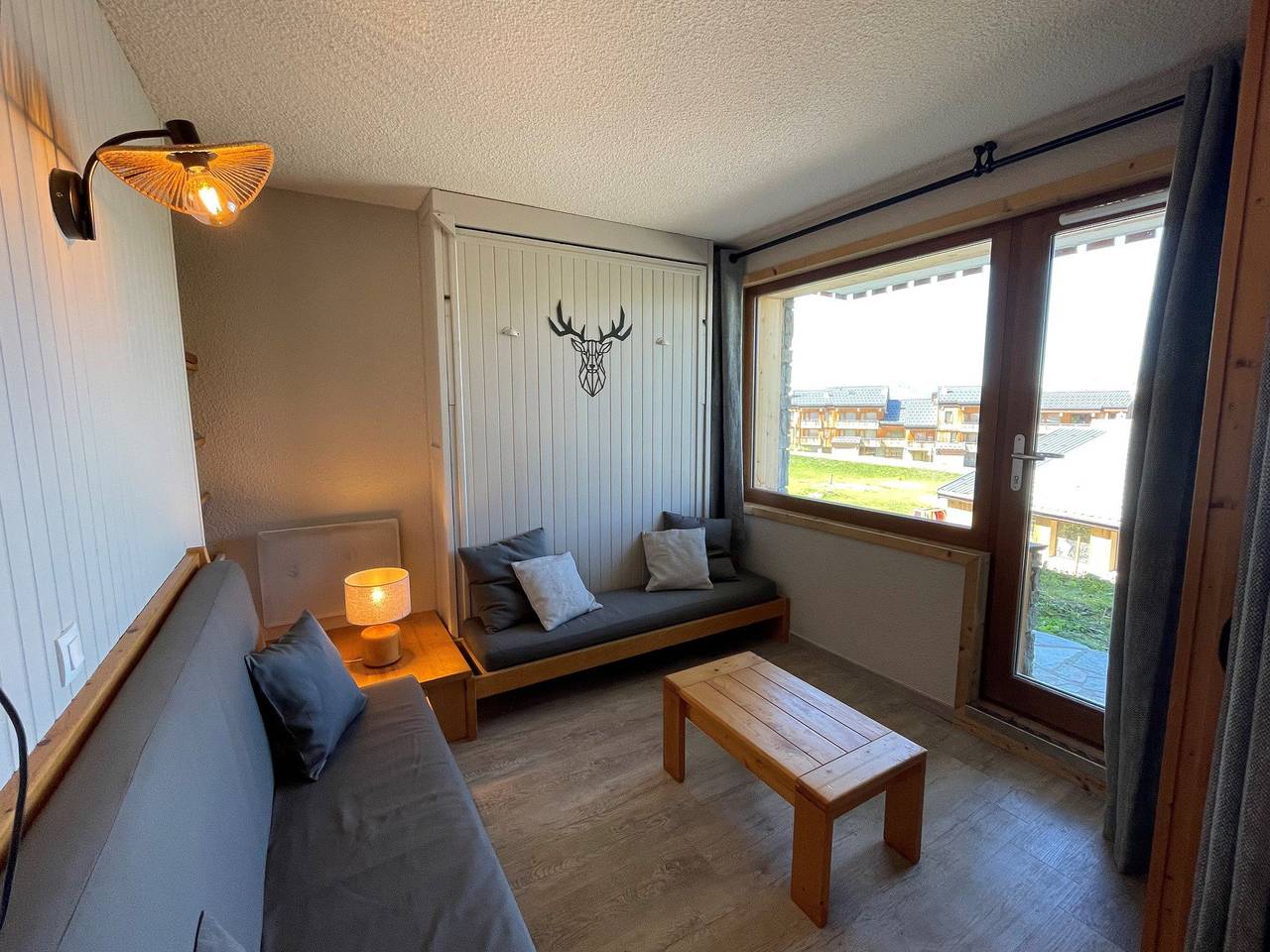Estudio entero, Residence ski in ski out (Pl-Sqv35) in Plagne Villages, La Plagne-Tarentaise