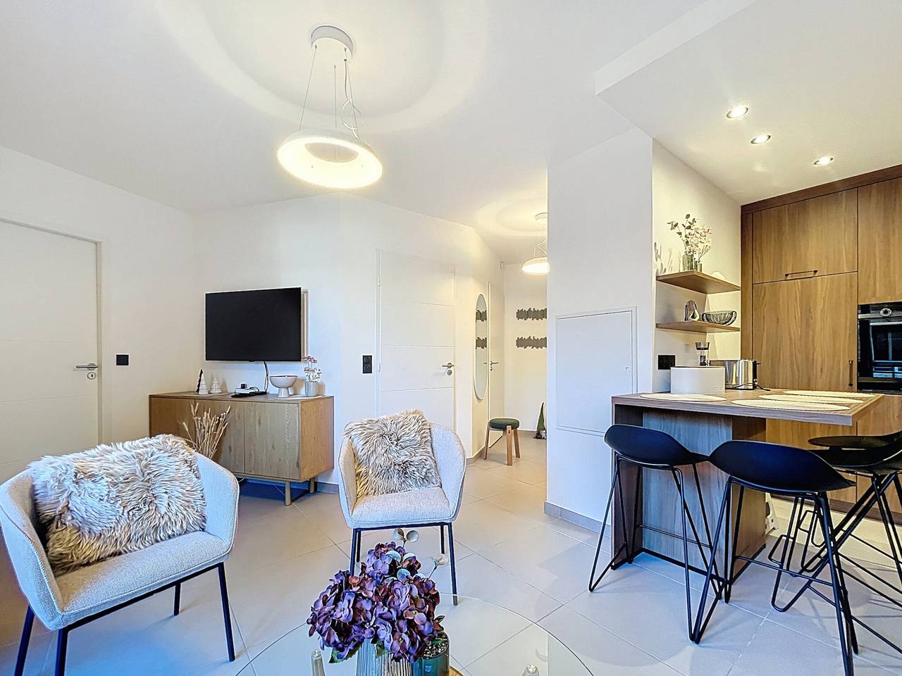 Entire apartment, Apartment 4 pers. Les Gets near slopes with parking in Les Gets, Bonneville region