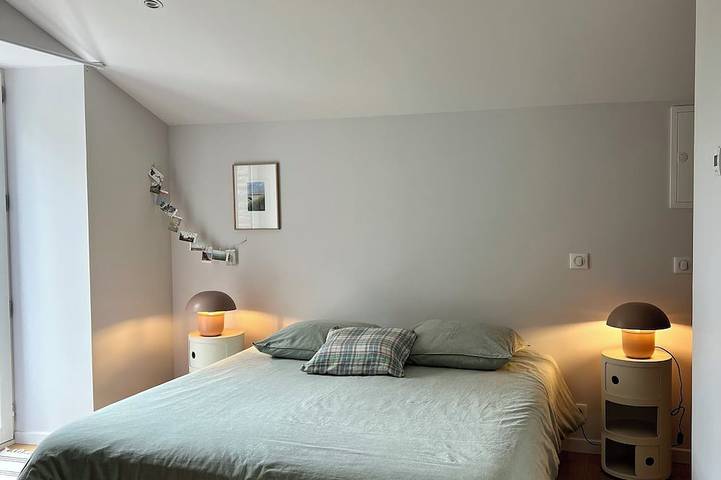 Maison de vacances pour 2 personnes, avec jardin dans Plage Kerfany