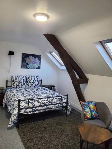 Gîte pour 2 personnes, avec vue, animaux acceptés à Argenton-sur-Creuse