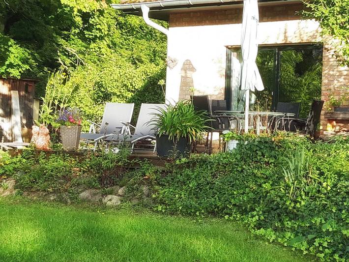 Ferienwohnung für 4 Personen, mit Terrasse und Garten in Nossentiner Hütte