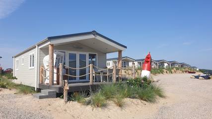 Camping für 5 Personen, mit Sauna und Ausblick sowie Terrasse in Deutschland