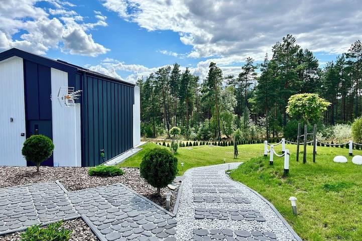 Ferienhaus für 4 Personen, mit Terrasse und Garten, mit Haustier - 1