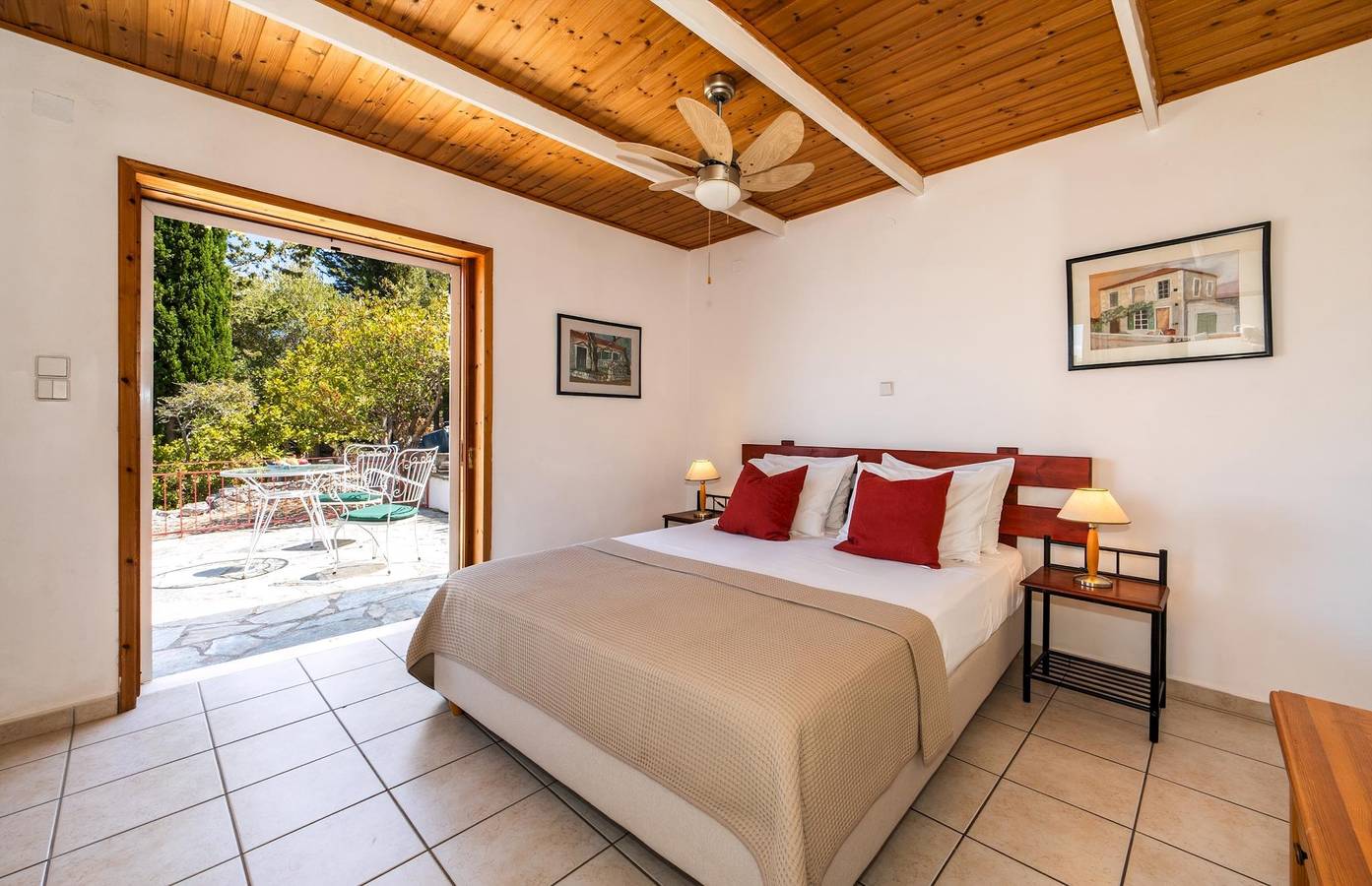 Traditional Ithacan House with Spectacular Views near Beach and Tavernas in Greece