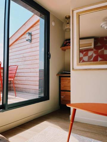 Cottage pour 4 personnes, avec terrasse et vue à Saint-Just-Saint-Rambert