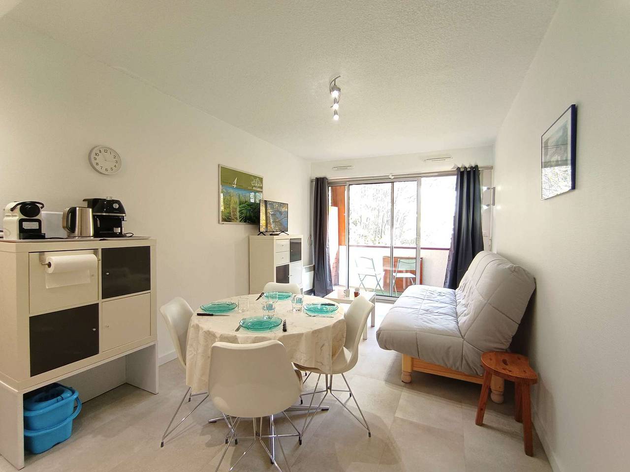 Ganzes Studio, Gemütliches Studio für 4 mit Balkon und Parkplatz in Saint-Lary-Soulan in Saint-Lary-Soulan, Nationalpark Pyrenäen