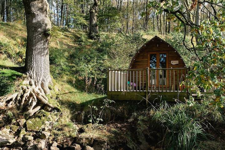 Kabine-Ensuite mit Dusche in Brampton (Cumbria), Cumbria