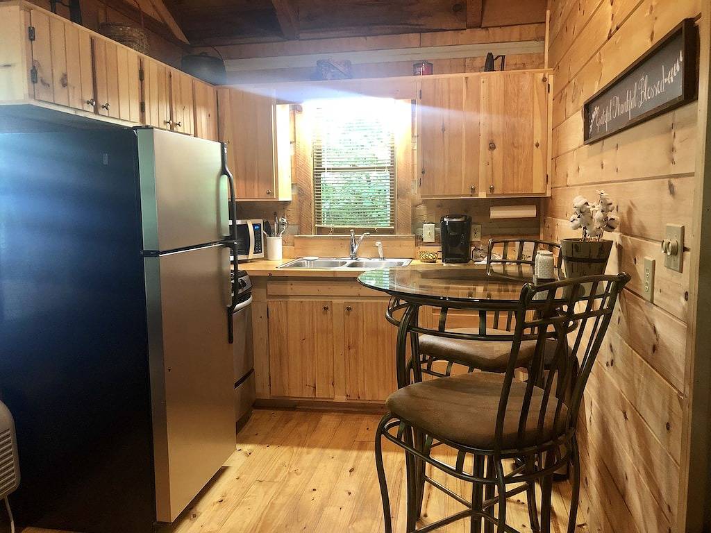 Studio Cabin im Timberwinds Resort, Gemeinschaftspool, privater Whirlpool, gemütlich und komfortabel, Bearadise in Tuckaleechee, Blount County