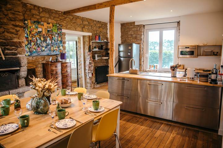 Location de vacances pour 8 personnes, avec Jardin à Guissény - 3