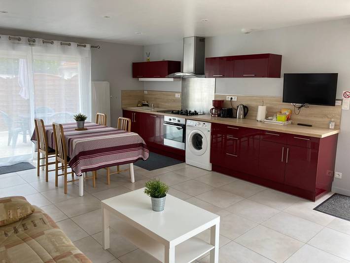 Maison de vacances pour 4 personnes, avec Jardin