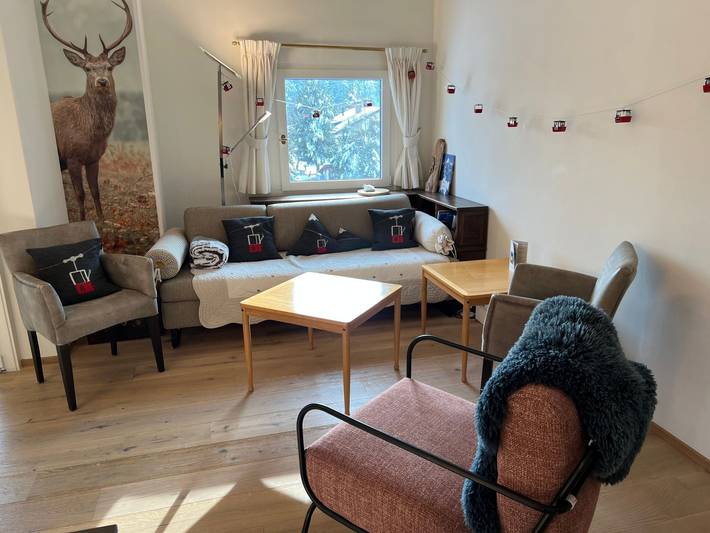 Ferienwohnung für 4 Personen, mit Balkon in Bever - 2