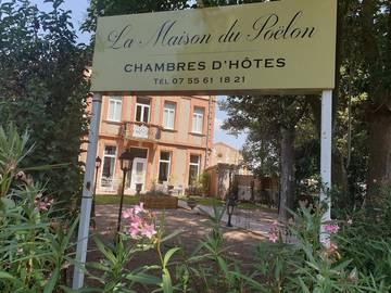 Chambre d’hôte pour 4 personnes dans Labarthe-sur-Lèze