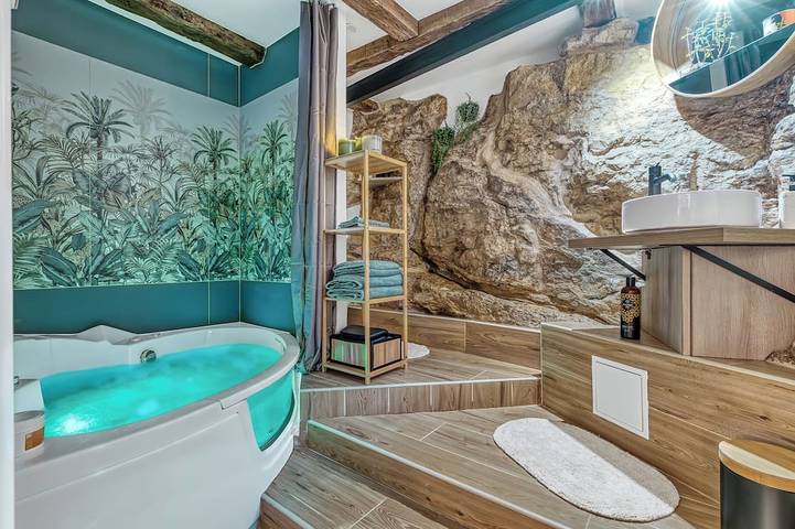 Appartement de vacances pour 2 personnes, avec jacuzzi