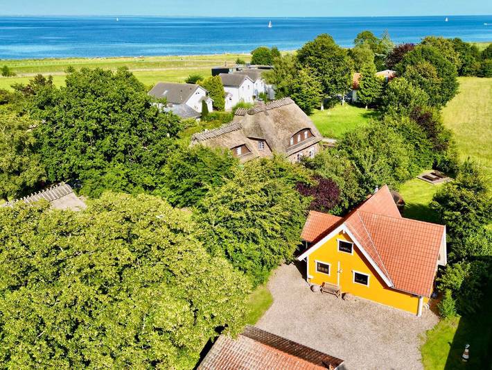 Ferienhaus für 4 Personen, mit Terrasse und Garten sowie Sauna in Nieby