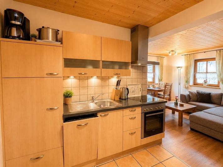 Ferienwohnung für 2 Personen, mit Terrasse und Garten sowie Ausblick in Königswinkel - 4