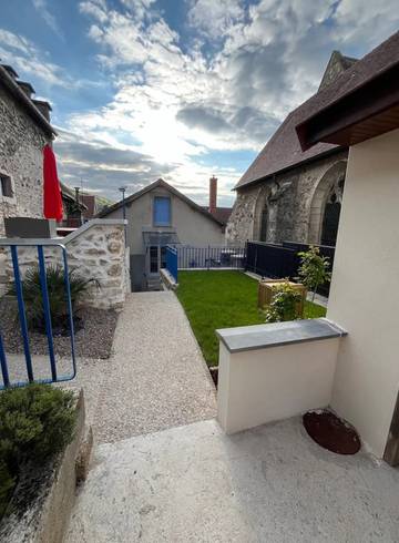 Gîte pour 6 personnes, avec terrasse et jardin à Œuilly