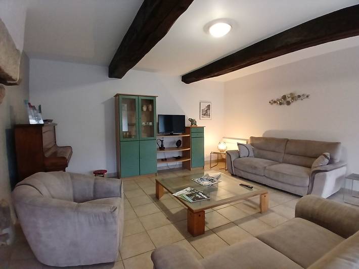 Maison ancienne rénovée avec terrasses, jusqu'à 6 personnes, La Gaubretière in La Gaubretière, Vallée de la Loire