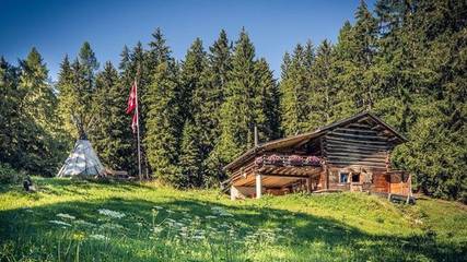 Ferienwohnung für 14 Personen, mit Terrasse in Graubünden