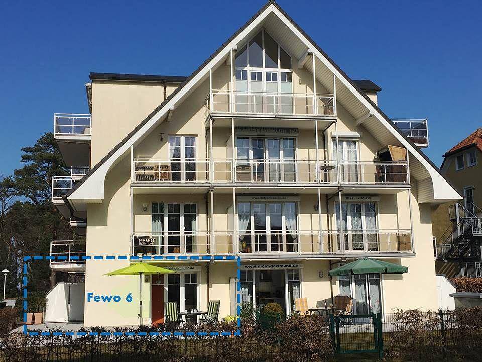 Ganze Ferienwohnung, Appartement in Strandnähe in Baabe, Rügen