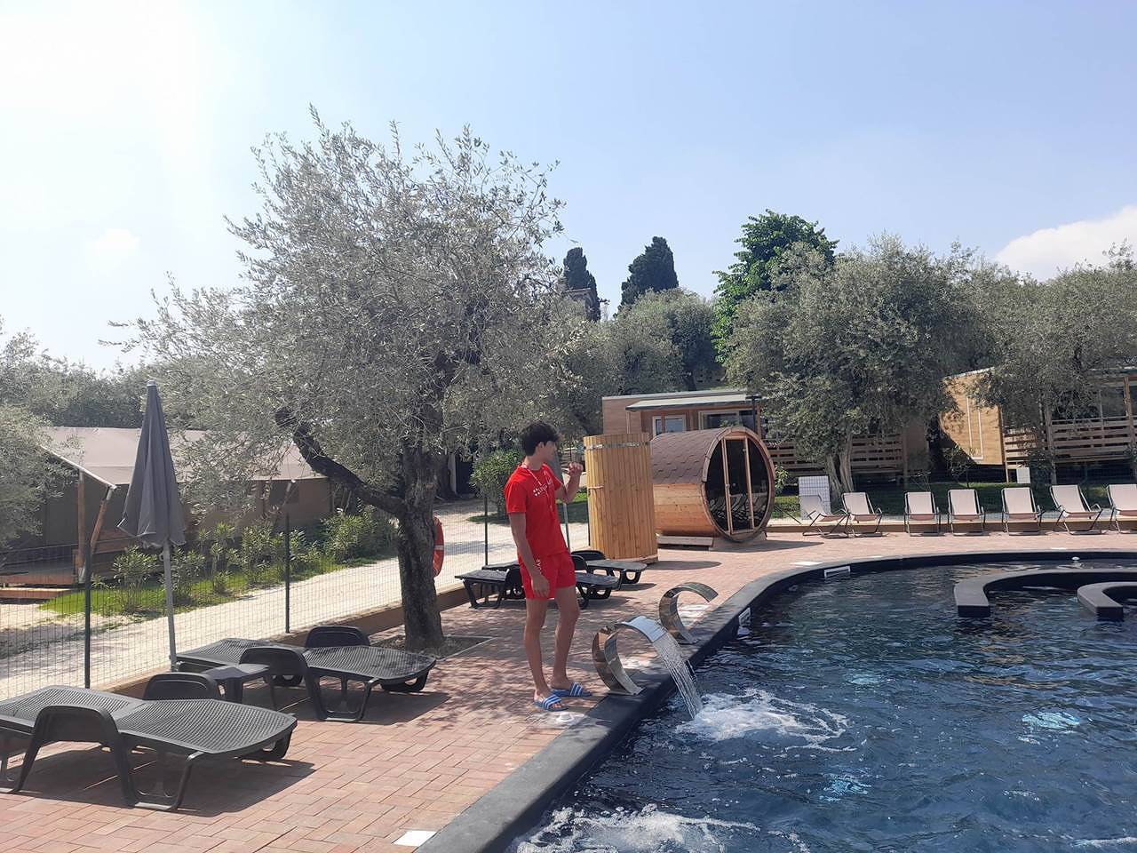 Campeggio Della Colombaia Safari Tend in Padenghe sul Garda, Gardasee-Berge