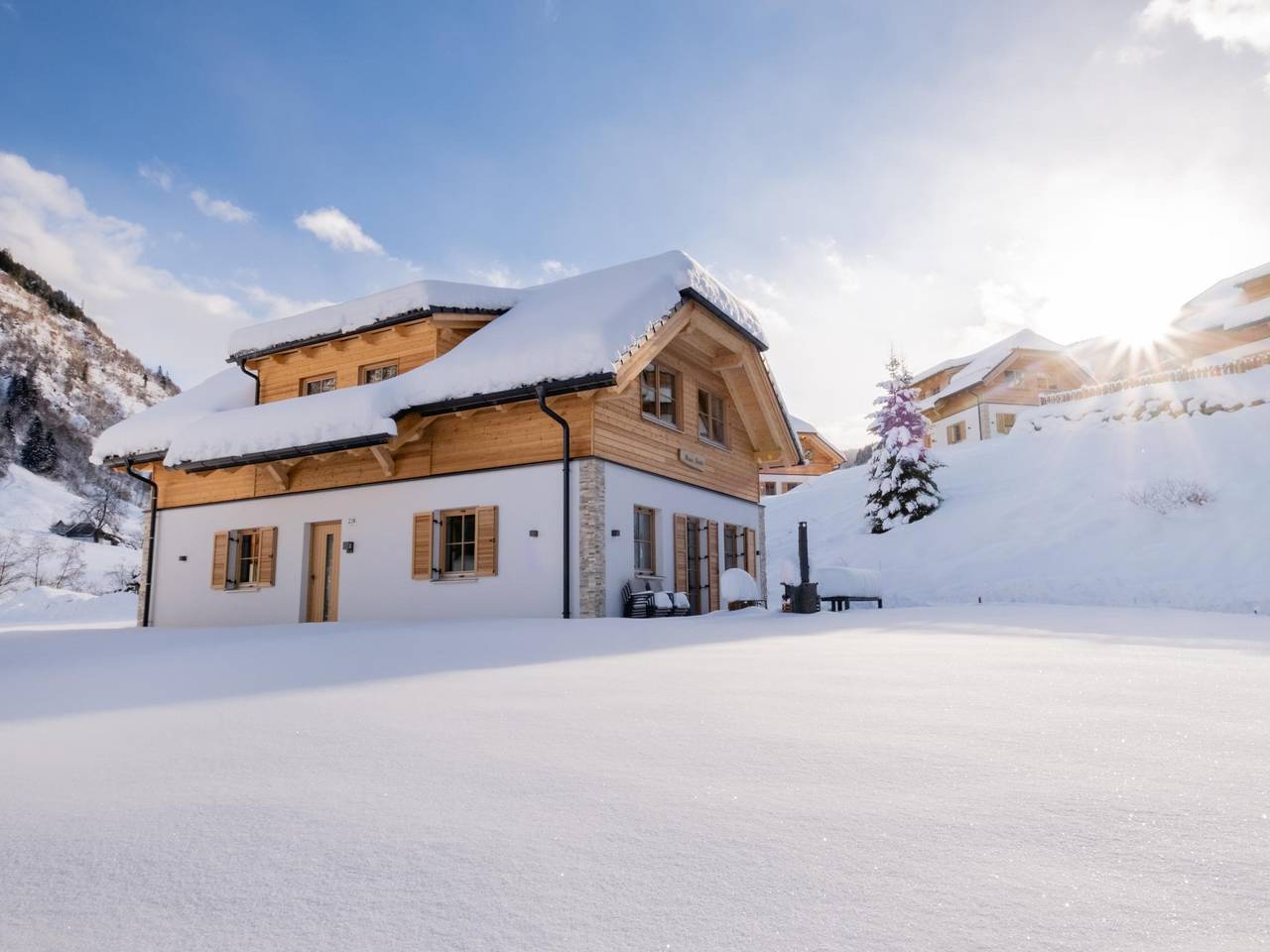 Chalet mit 2 Terrassen und einer Sauna
 in Irdning-Donnersbachtal, Tauern