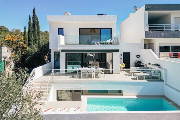 Ferienhaus für 8 Personen, mit Balkon in Salema